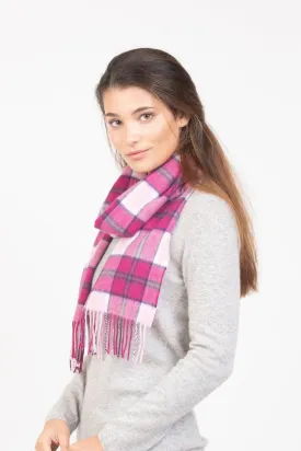 Kiltane Billet Cashmere Scarf - Pink