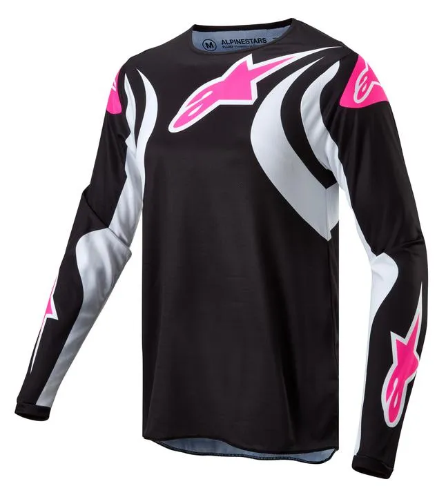 Alpinestars MX24 Stella Fluid Jersey Black White