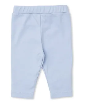 baby basic solid pants blue