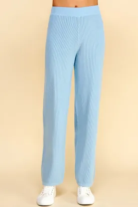 Baby Blue Valerie Knit Pants