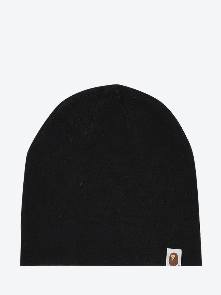 Bape face stone knit cap