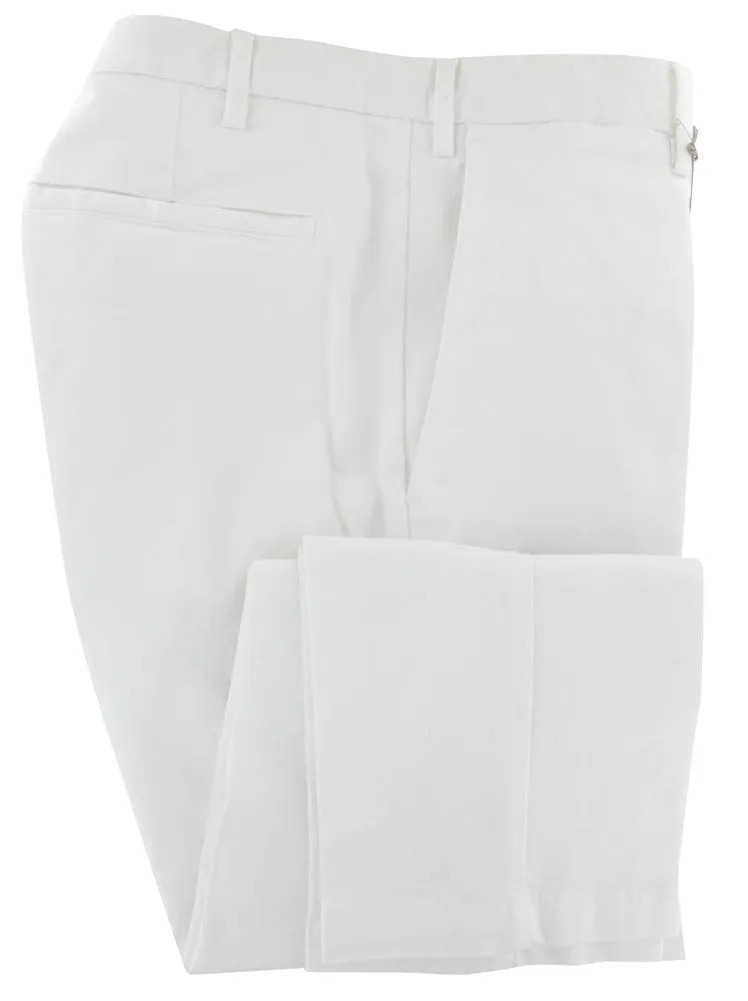 Barba Napoli White Pants