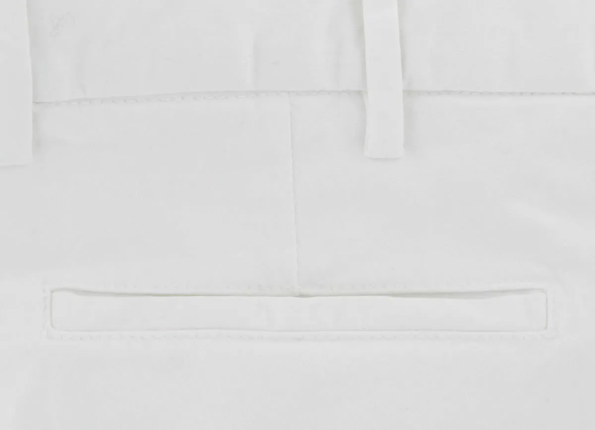 Barba Napoli White Pants