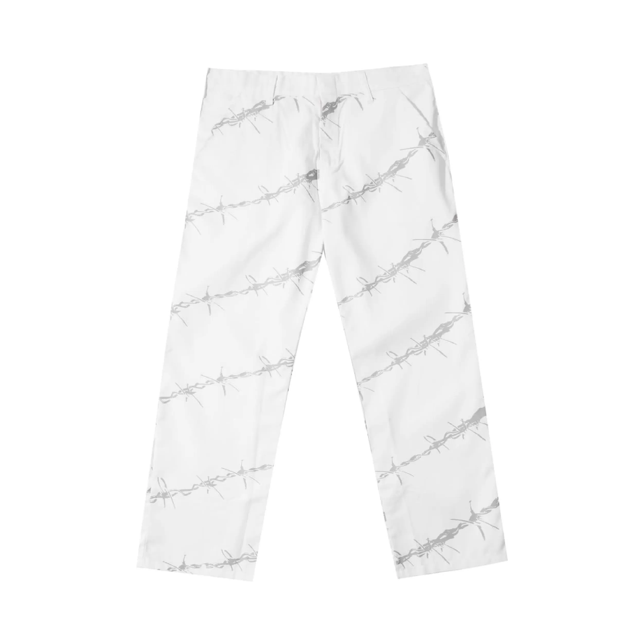 Barbed Wire Pants - White