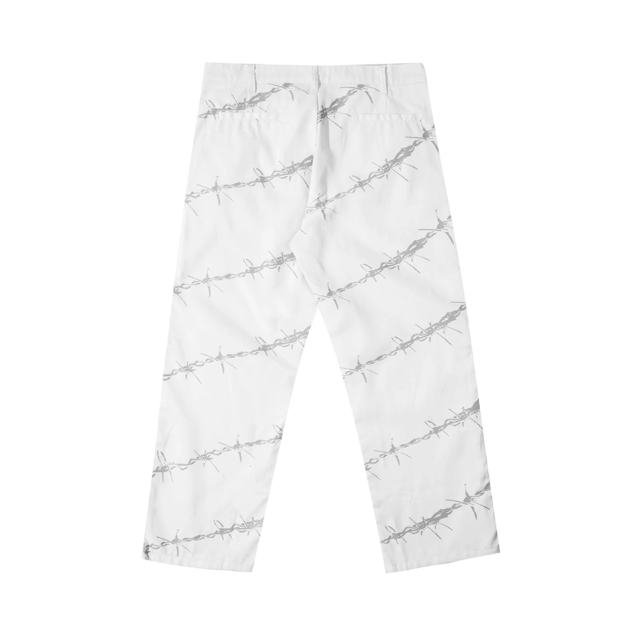 Barbed Wire Pants - White