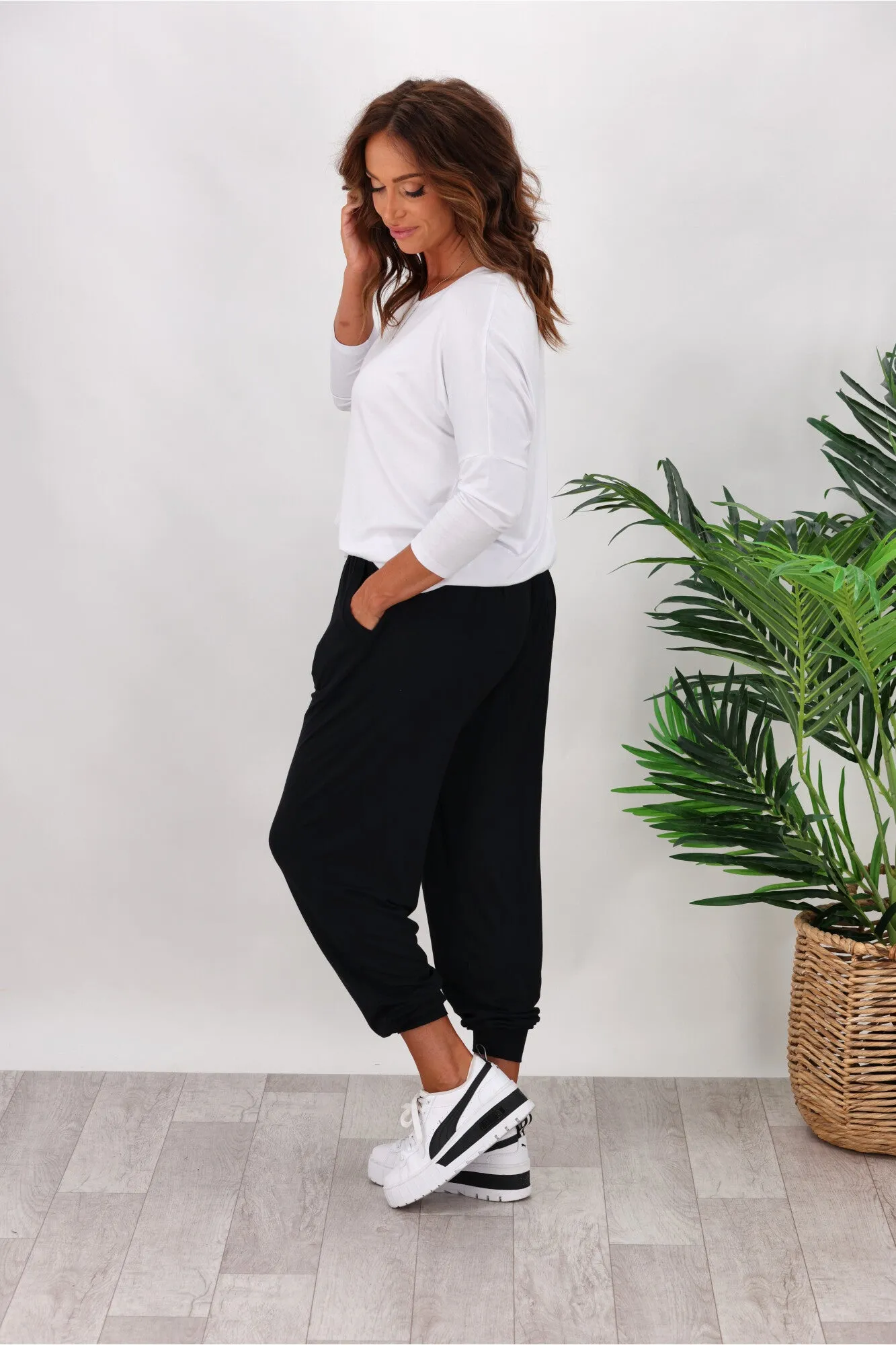 Betty Basics Paris Pants Black