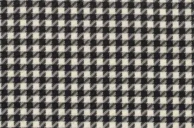 Black/White Check 100% Wool (Ref-841086)