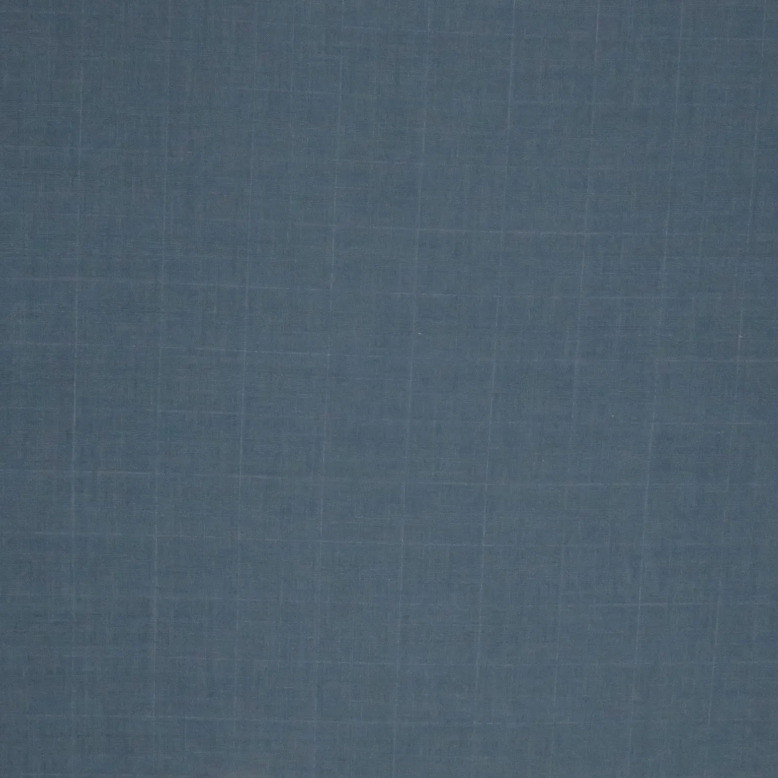 Blue Medium Glen Check SCABAL Super 130's Wool Fabric