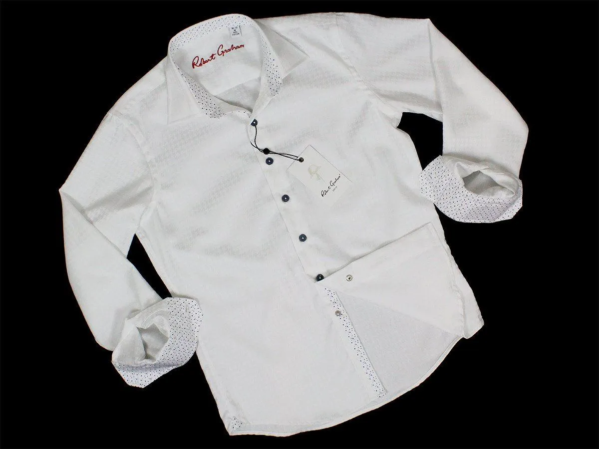 Boy's Sport Shirt 23632 White