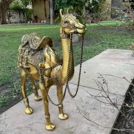 Brass Decorative Camel - Handmade Home Decor - Gift Item