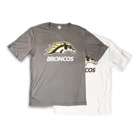 Broncos Spirit Mark Athletic Tee