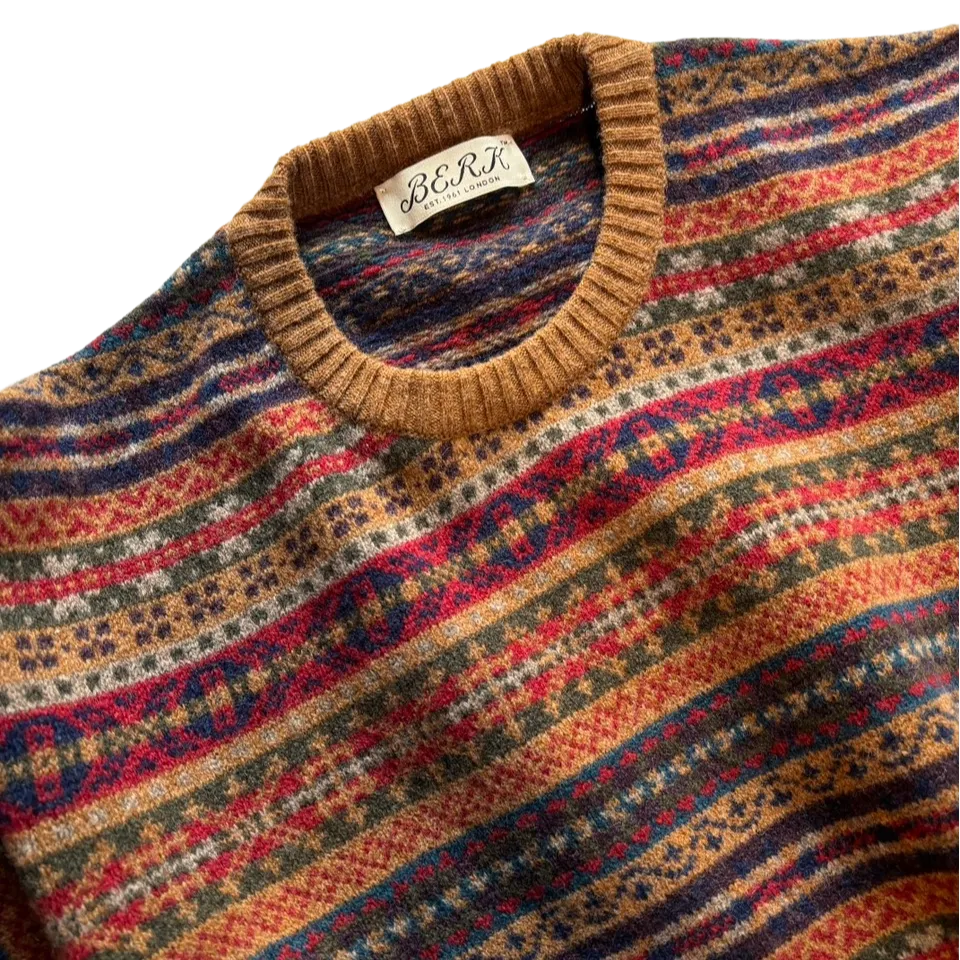 Cashmere Fair Isle Autumn