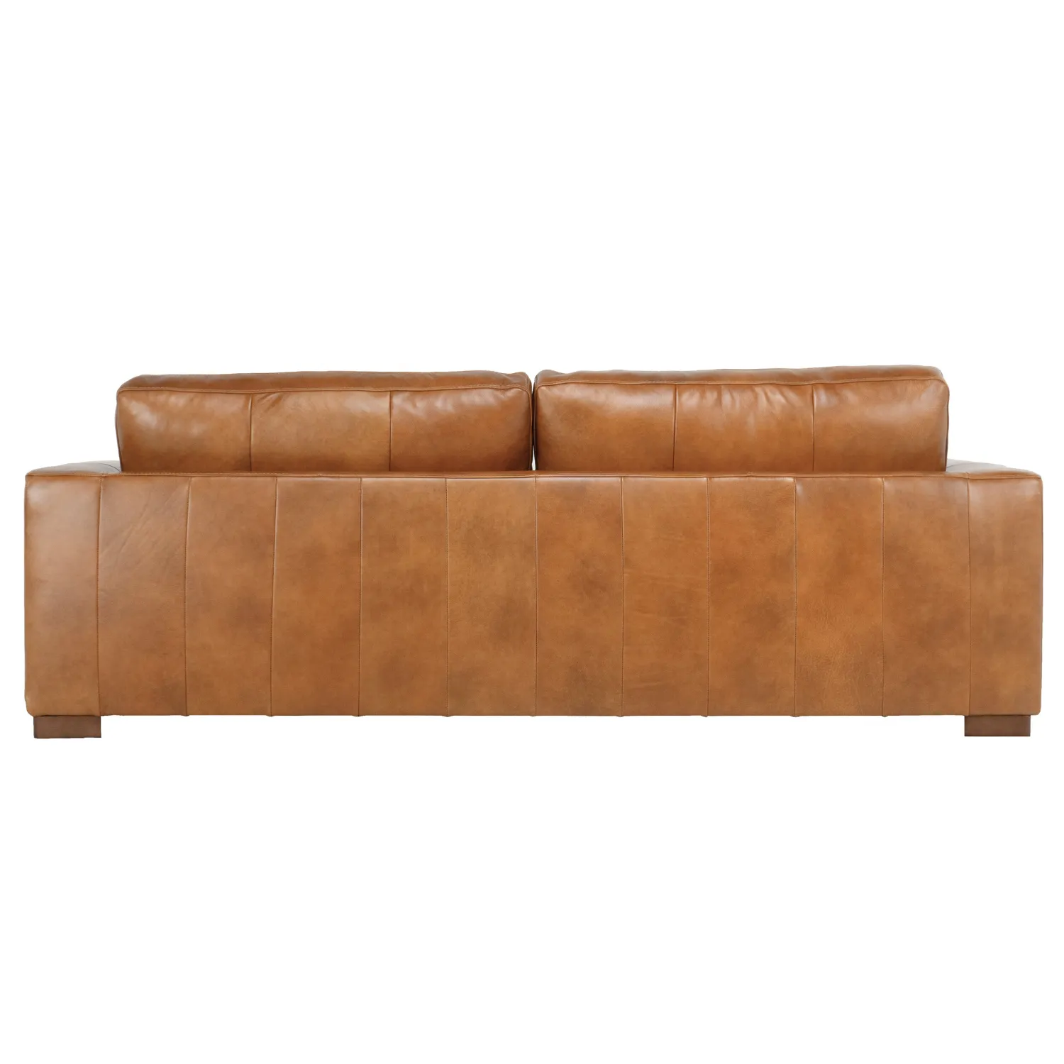 Charlestown Camel Leather Sofa