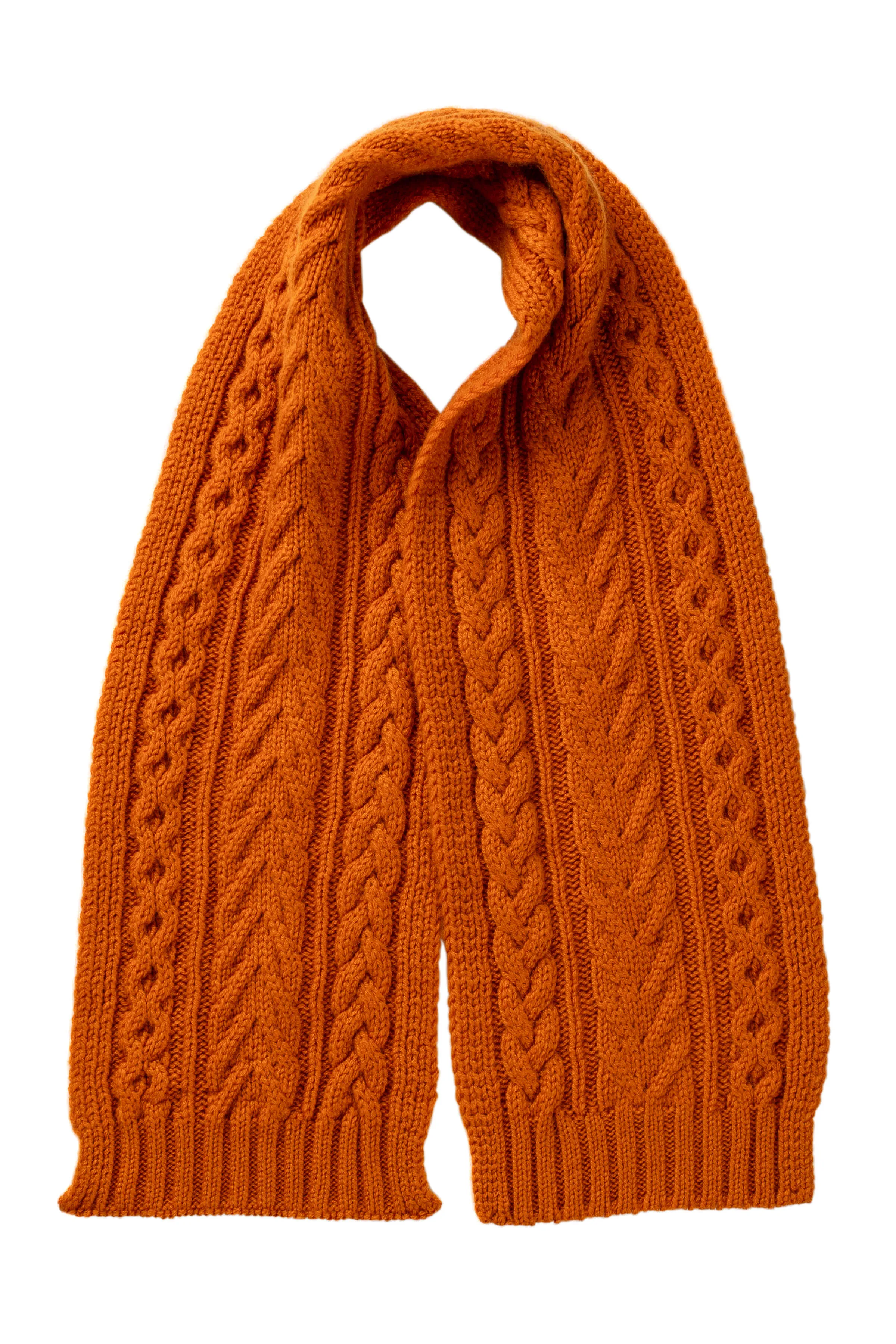 Children's Aran Cashmere Scarf