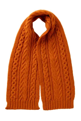 Children's Aran Cashmere Scarf