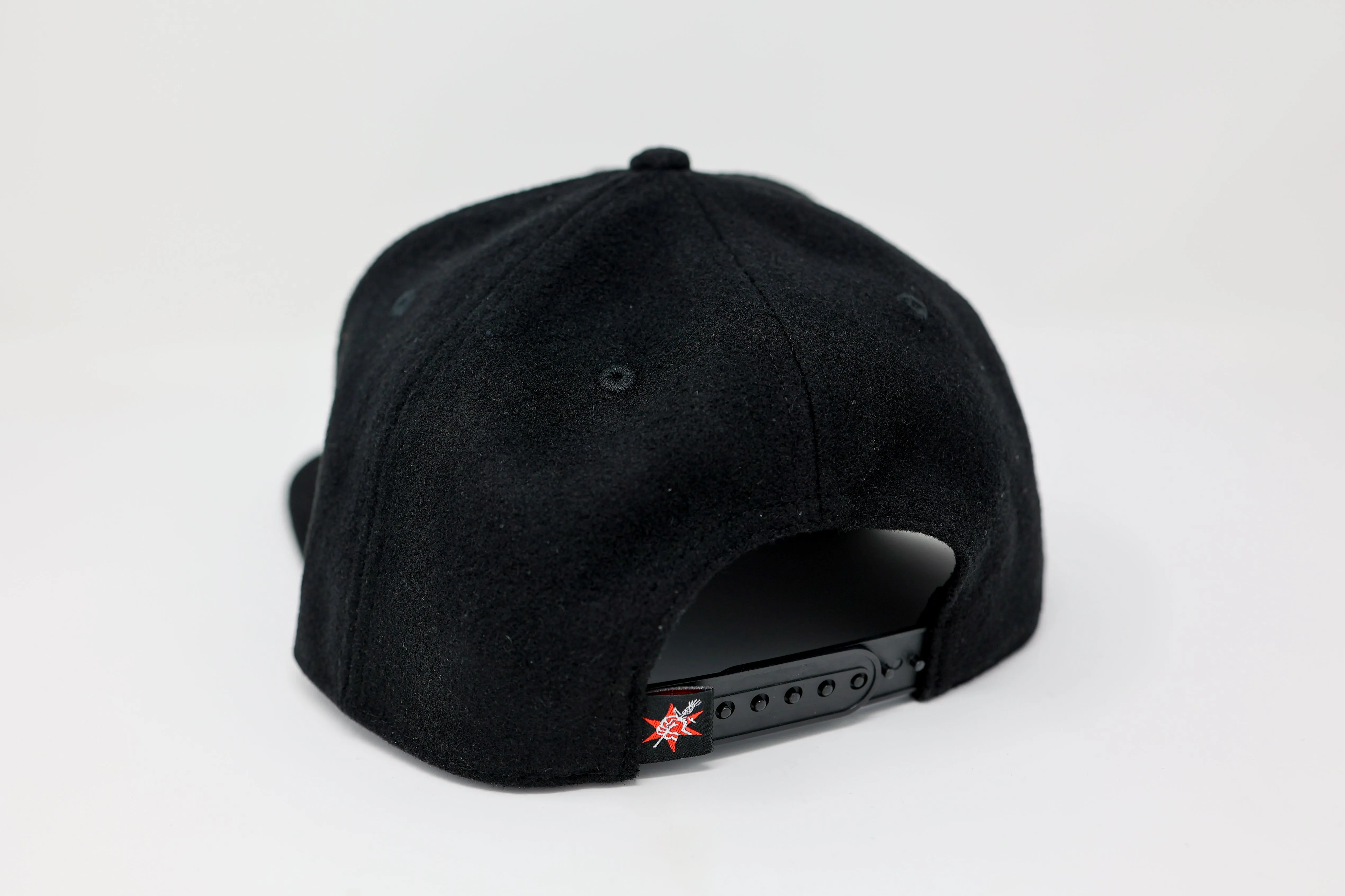 Deep Wood Merino Wool Snapback