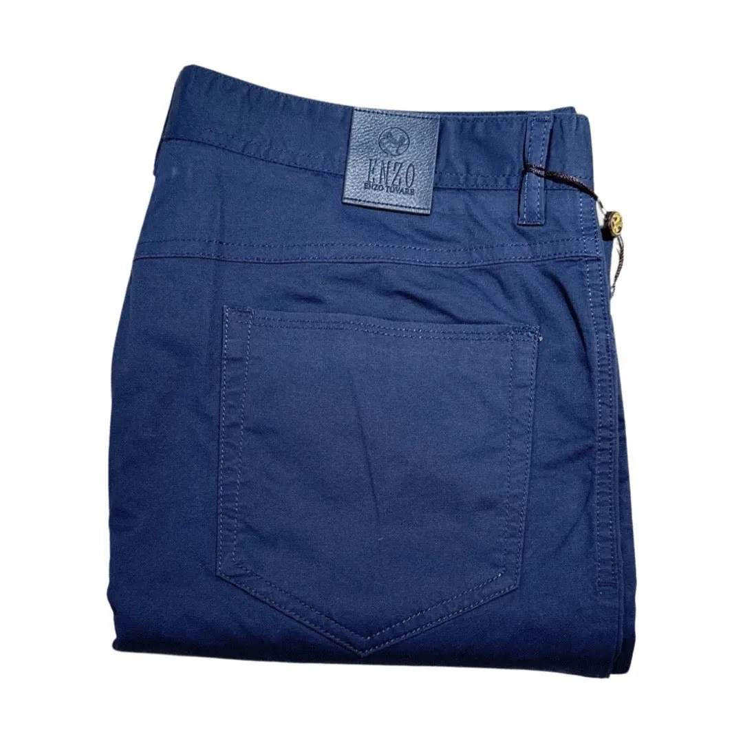 Enzo Alpha 370 Navy Blue High-end Pants