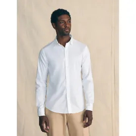 Faherty The Movement Sport Shirt - Cloud White