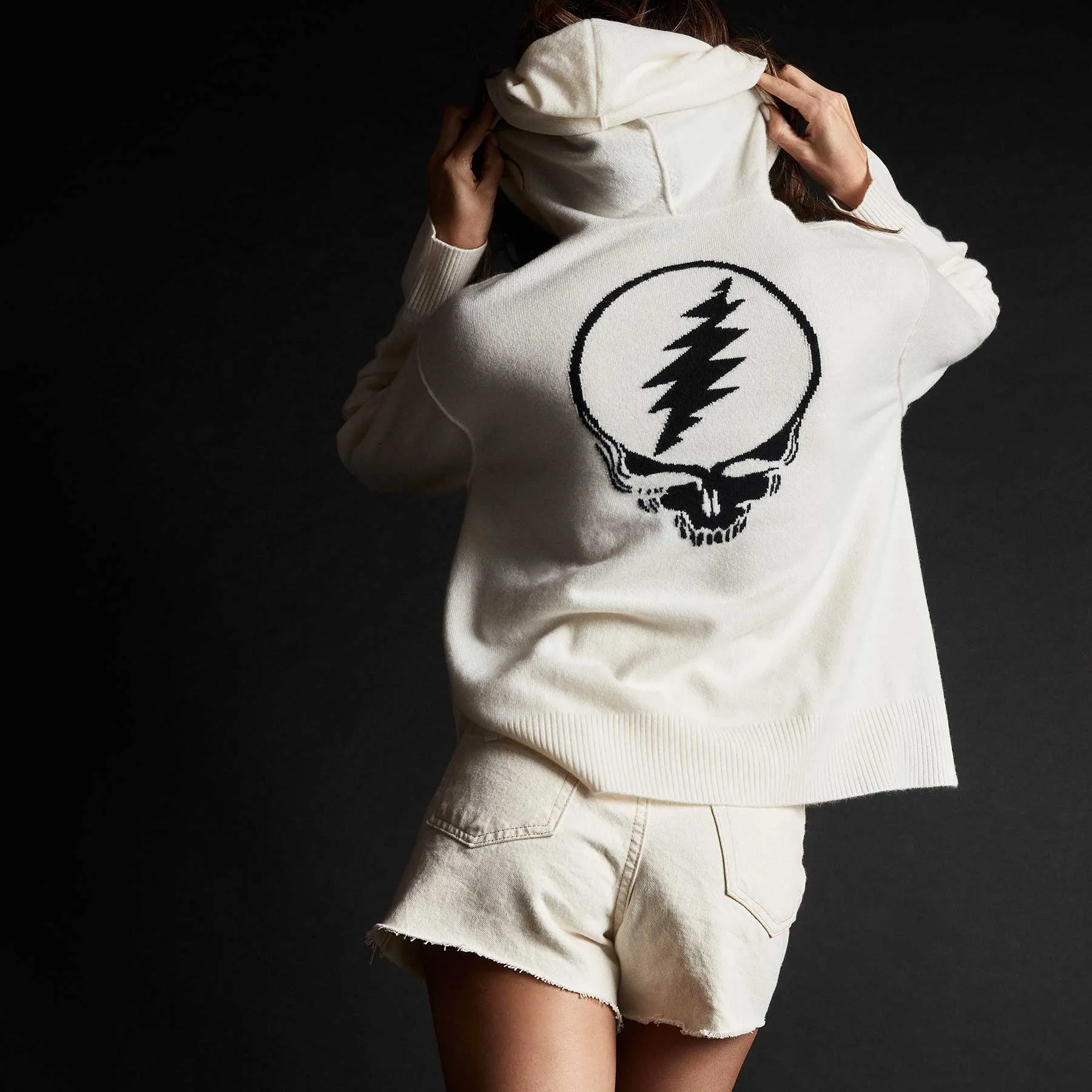 Grateful Dead Pullover Hoodie - Ivory