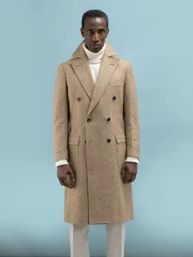 Herringbone Beige Coat