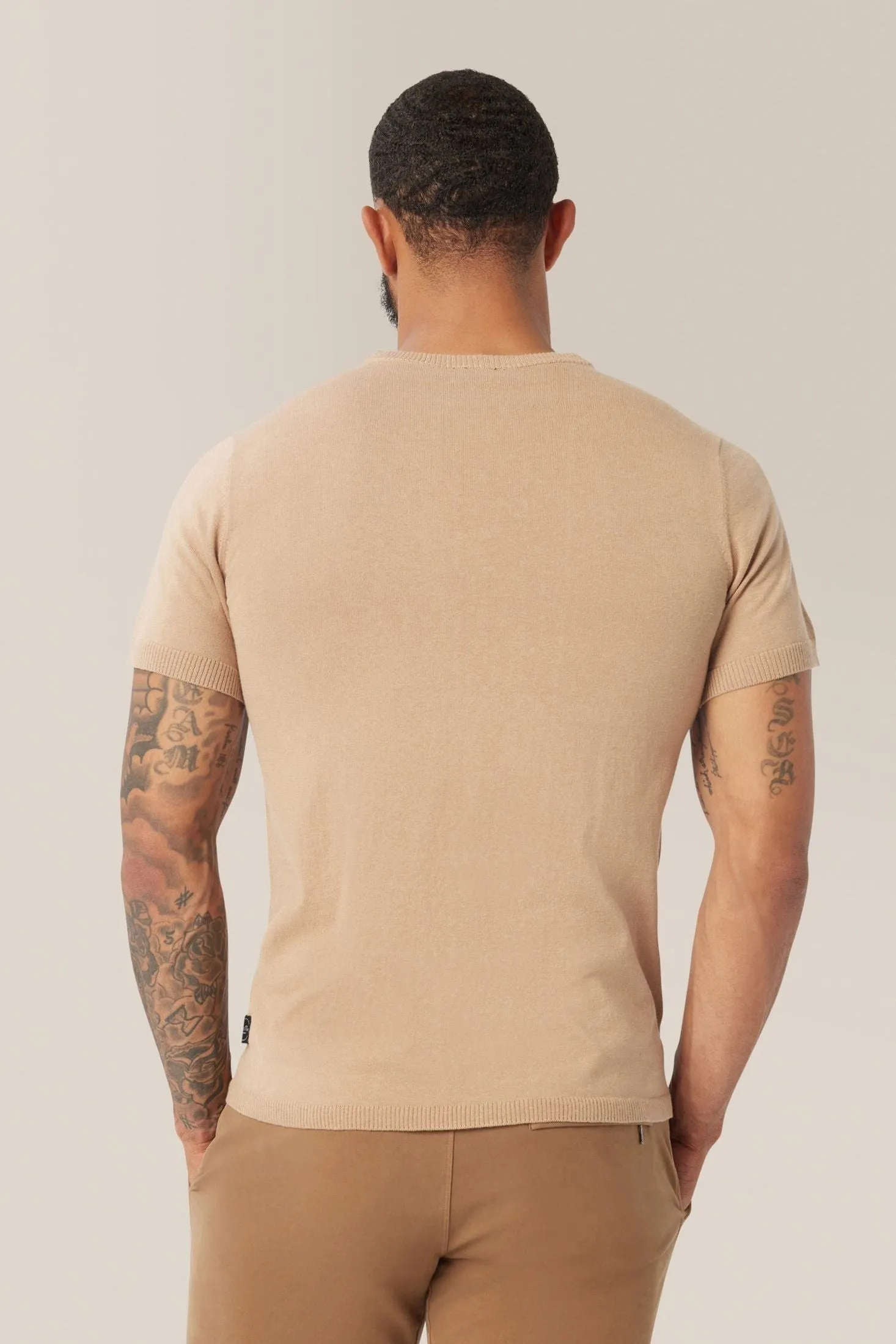 Knit Tee | Organic Cotton & Recycled Cashmere