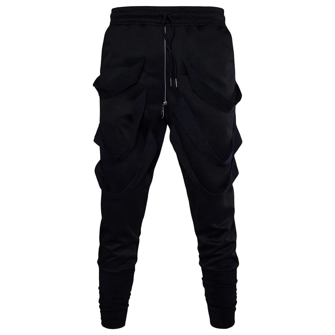 Men's Gothic Zip Loose Sport Harem Pants