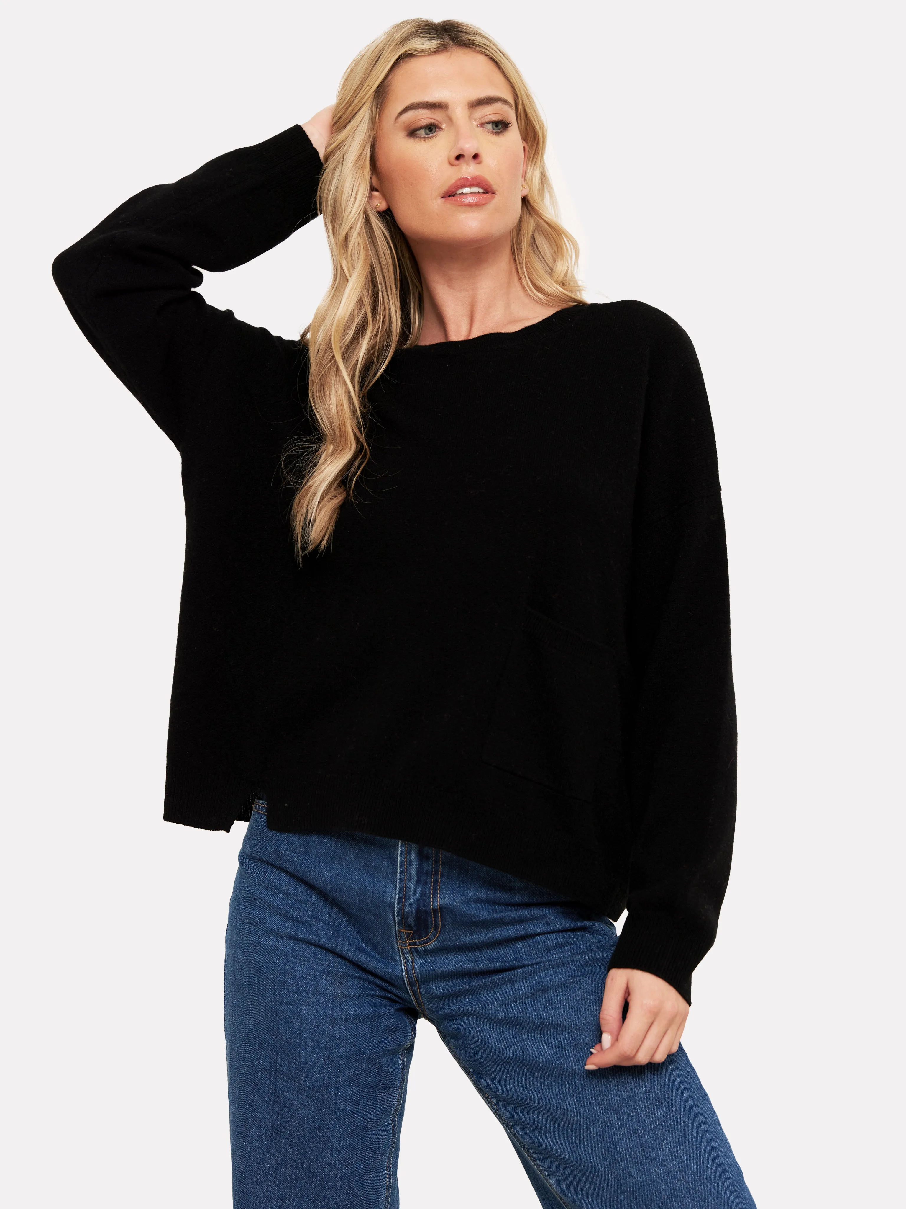 Pepper Cashmere Crew Neck