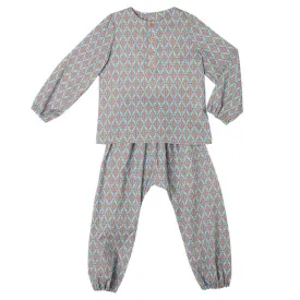 Pyjama CES Azteca blue