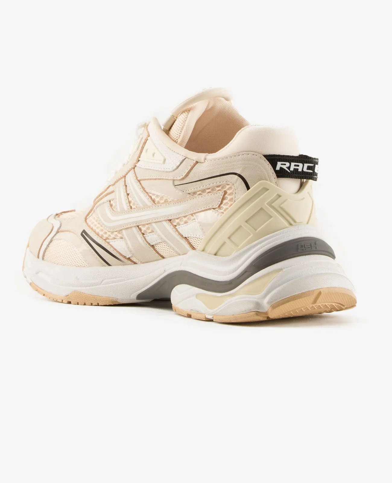 Race 01 Beige Talc White