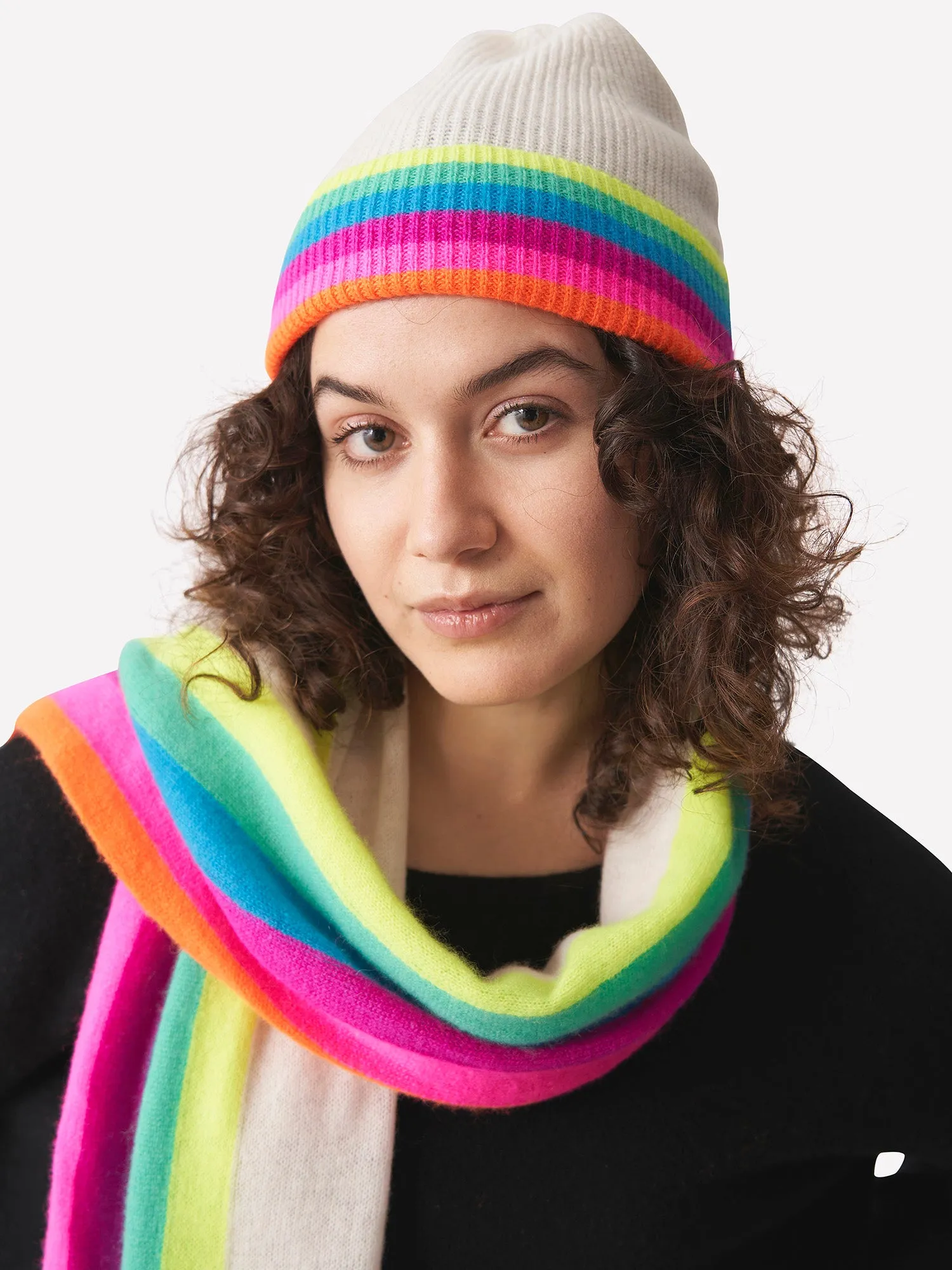 Rainbow Stripe Hat