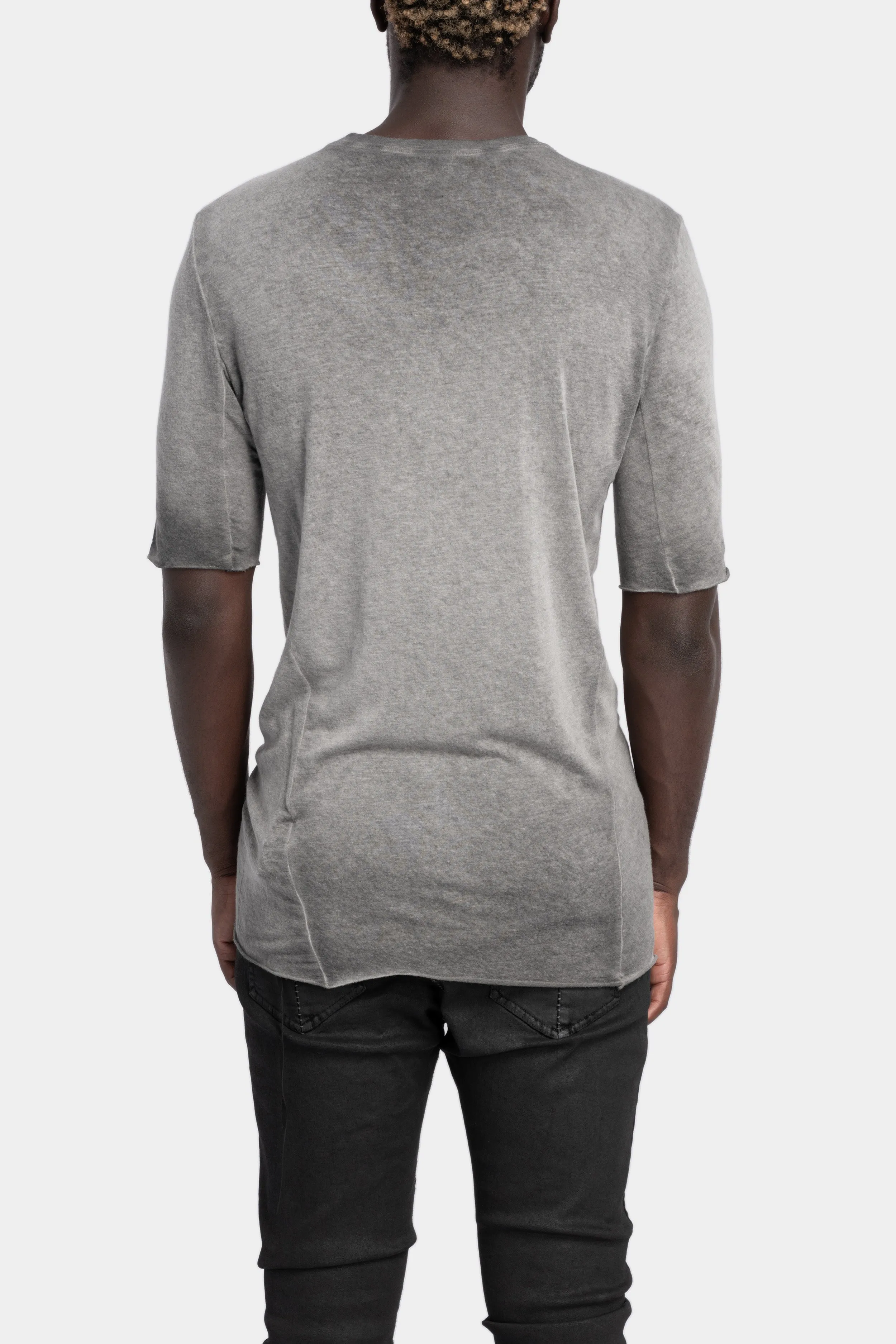 Resinated cashmere blend T-shirt, Antra Resin