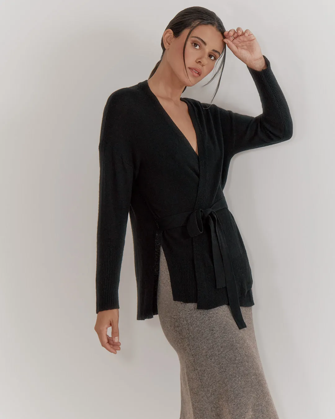 Single Origin Cashmere Wrap Sweater