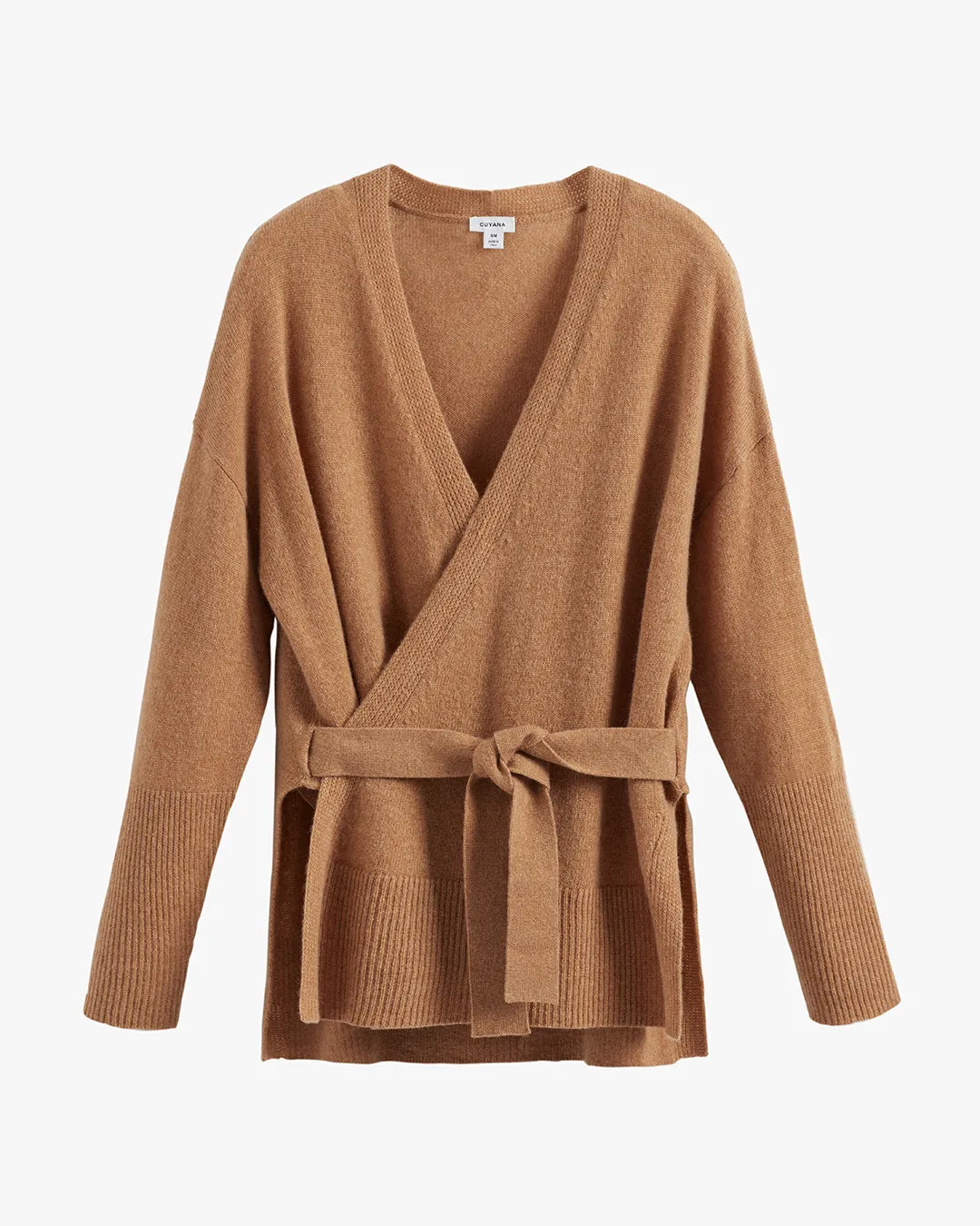 Single Origin Cashmere Wrap Sweater