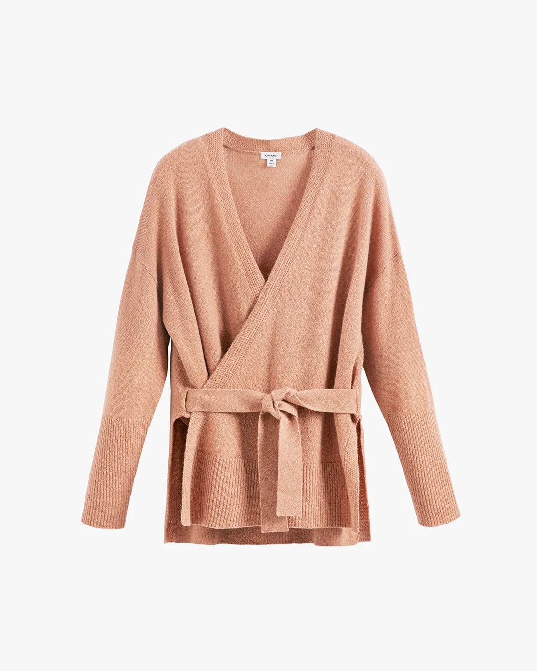 Single Origin Cashmere Wrap Sweater