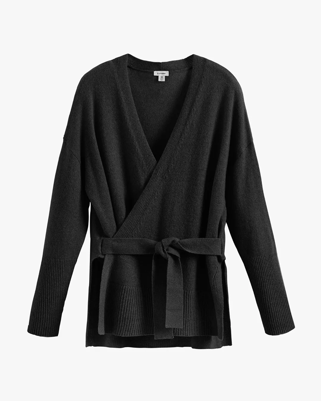 Single Origin Cashmere Wrap Sweater