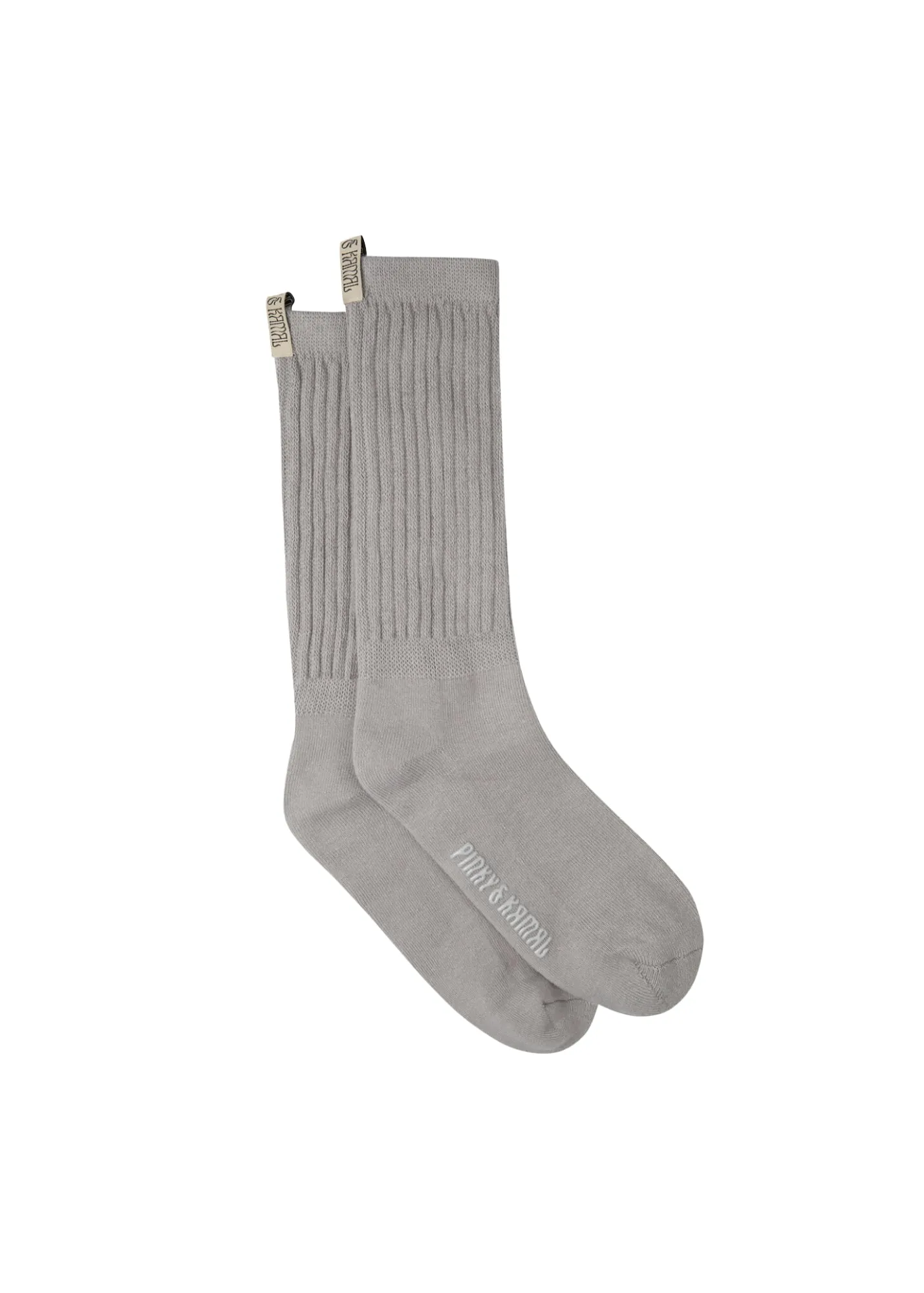 The Slouchy Sock LITE - Dove Grey