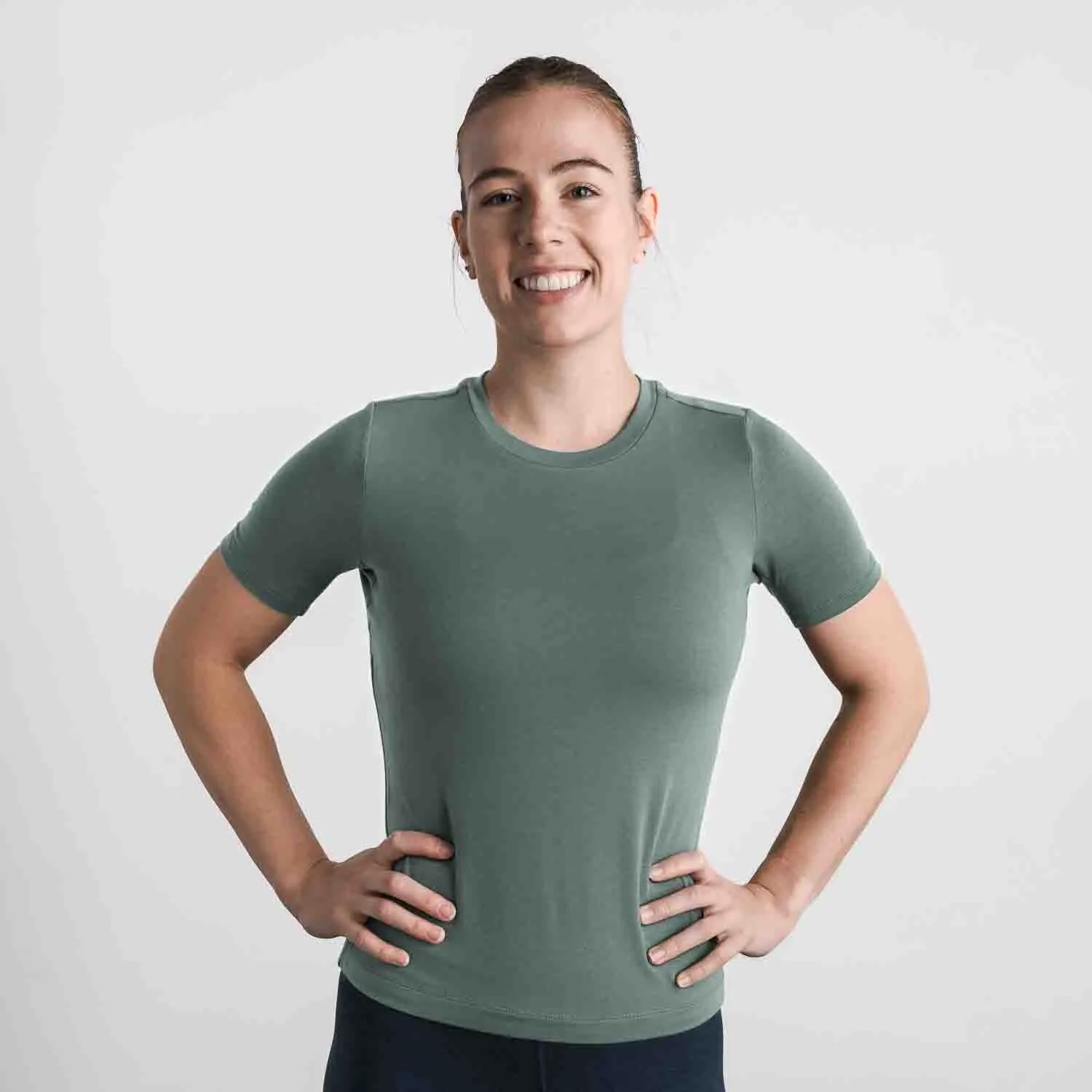 Women's Blended Merino Wool Tee